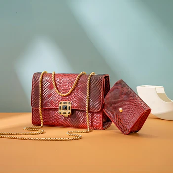 Torbico in torbico Oblikovalec vrečke Luksuzni shoudler torbe za ženske F9, Kompozitni vrečko 2 v 1 nastavite vrečko Sklopke Crossbody torbe za ženske