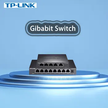 TP-Link Gigabitno Stikalo 5/8Port Rj45 Omrežja Splitter Hub CAT5 Ethernet Lan 1000M TL-SG1005D Monitor Internet