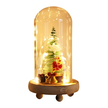 U-Oblikovane Steklenice, Baker Svetilka,LED Niz Luči Pravljice Lučke Za Božično Drevesce Okraski za Dom,Snežinka Božič