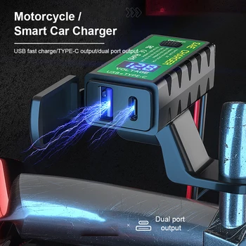 USB Motocikel Polnilnik Nepremočljiva Adapter za Jahanje Prenosni Napravi