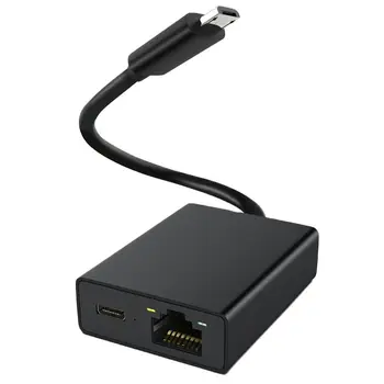 USB mrežno Kartico Ethernet Adapter Micro na 100 m Omrežna Kartica Za 4K Ogenj TV Palico Ethernet Stikalo, Usmerjevalnik