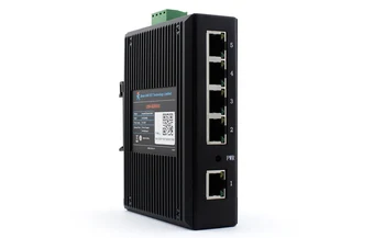 USR-SDR050-L 5-LAN Vrata 10/100Mbps Stopnja Industrijski Ethernet Stikala DC9-36V Podporo Naravnih Odvajanje Toplote DIN-Rail Montaža
