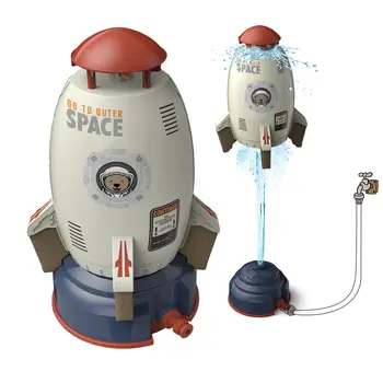 Ustvarjalne Vodnim Raketni Pogon Izstrelitev Space Stranka Igre Na Prostem Brizgalke, Predenje, Ki Plujejo Pod Splash Igranje Otrok Montessori Igrača