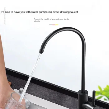 Vodni Čistilec Pipo V Kuhinji Domače Visoke Kakovosti Neposredno Pitne Pipo Eno Hlajenje 2 Točki Filter Za Vodo, Čistilec