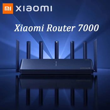 Xiaomi Wifi Usmerjevalnik 7000 Signal Booster Repetitorja Podaljša Gigabit Ojačevalnik 160MHz 1GB Pomnilnika, Tri-band Očesa Wifi Usmerjevalnik Pametni Dom