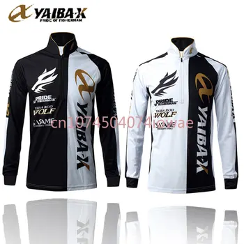 YAIBA-X Ribiška Oblačila za Moške, Hitro sušenje Anti-znoj Tanke Dolg Rokav UV Zaščito Obleke Ribolov Rokavi Moški Kolesarska Oblačila