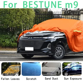 Za BESTUNE m9 Nepremočljiva avto prevleke super za zaščito pred soncem prah, Dež avto Toča preprečevanje auto zaščitna