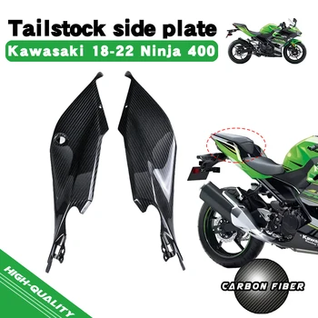 Za Kawasaki Ninja 400 2018-2023 100% Polno Suhe 3K Ogljikovih Vlaken Rep parka strani ploščo Fairings Motoristična Oprema