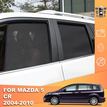 Za Mazda 5 2004-2010 CR Magnetna Avto Dežnik Prednje Vetrobransko steklo Očesa Okvir Zavese Zadnja Stranska Okna Sonce Odtenek