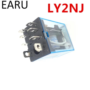 Za splošne Namene, LY2NJ HH62P HHC68A-2Z Elektronski Mikro Elektromagnetni Rele LED Lučka 10A 8 Zatiči Tuljavo DPDT DC12V 24V AC110V 220V