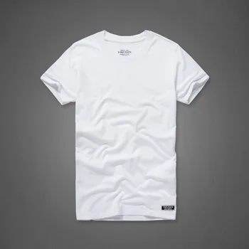 ŠT.2 A1044 Poletje moška majica s kratkimi rokavi 100% Bombaž visoke kakovosti blagovno znamko t-shirt Šest barve, velikost S, da 3XL