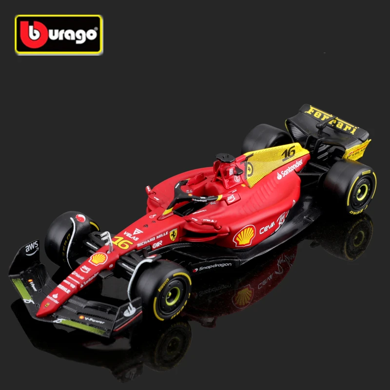 1:43 75. Obletnico F1-75 #55 Sainz 2022 F1 Scuderia Ferrari #16 Leclerc Zlitine Luksuznih Vozil Diecast Dirke Modela Avtomobila