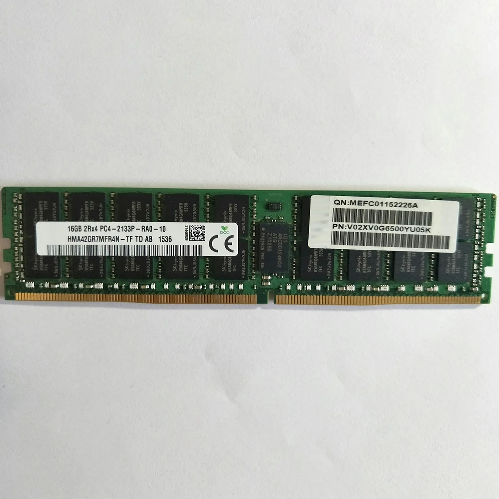 1 KOS RAM 16GB 16G 2RX4 PC4-2133P DDR4 ECC RDIMM Za Inspur Pomnilnika Strežnika Visoke Kakovosti Hitro Ladjo