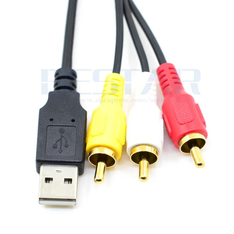 1 M/3 Ft USB 2.0 & 3 RCA Moški na USB2.0 & 3,5 mm Ženski nadzorno ploščo Plošča Aux Razširitev Podometno Montažo, Kabel za Avto, Čoln, Tovornjaka, Motorja