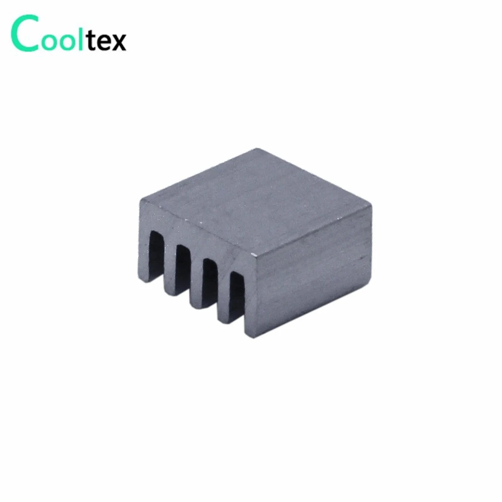 (1000pcs/veliko) 8.Šahovnica z 8 × 8.8x5mm Aluminija heatsink Ekstrudiranega toplotni odvodi radiator za Elektronske čipu IC, RAM hladilnik za hlajenje