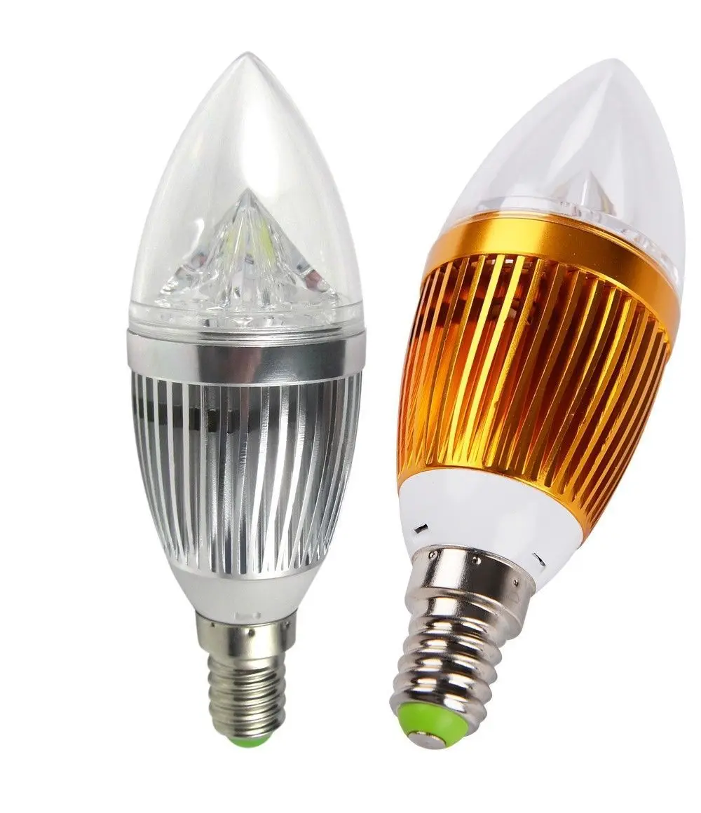 10PCS E14 9W 12W 15W LED Dimmble Sveče žarnice LampWhite/ toplo Bela/ cool bela lisa svetlobe 110v-240v