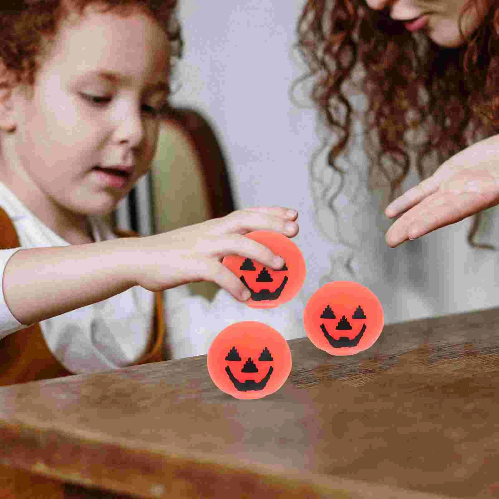 12pcs Halloween Tematskih Stiskanje Igrača Stisnite Žogo Bučna Strani Senzorično Igrača