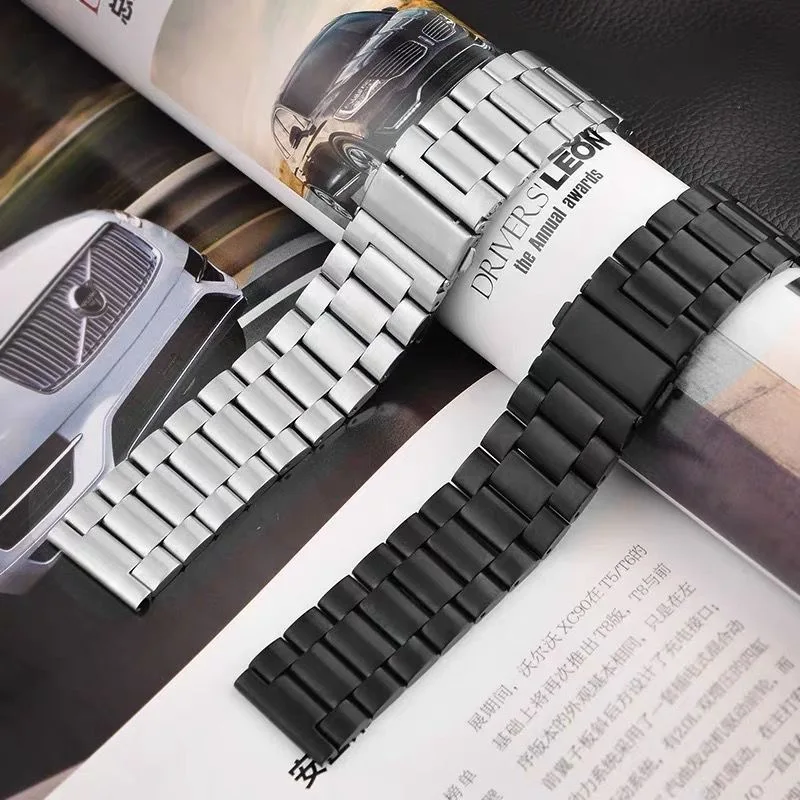 16 mm 18 mm 20 mm, 22 mm, iz Nerjavnega Jekla watch trak za Samsung Galaxy Watch 5 4 3 42 46mm 5Pro Univerzalno Hitro Sprostitev watchband