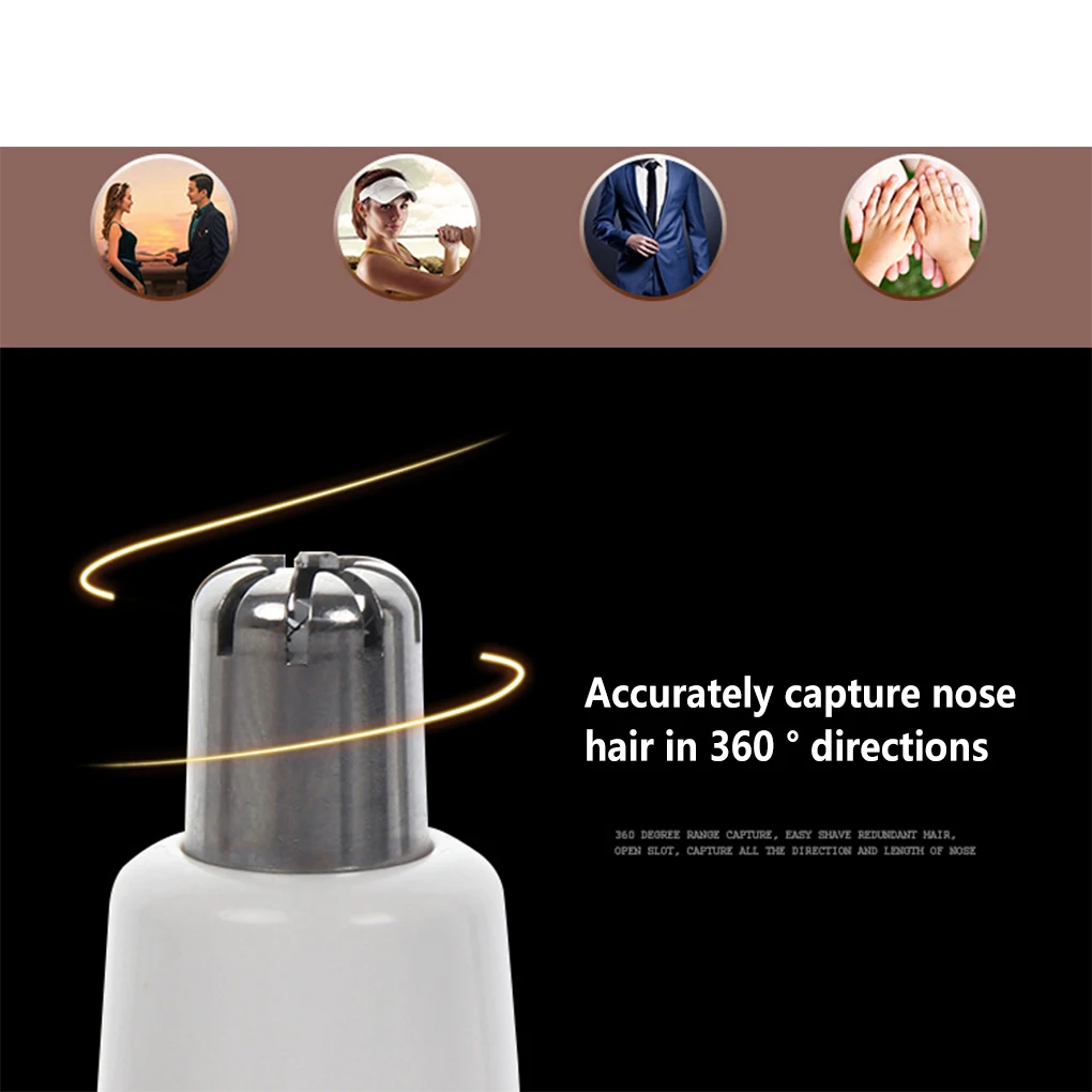 2-v-1 Unisex Obraza Las Brivnik Prenosni Nos, Obrvi Orodje za Obrezovanje