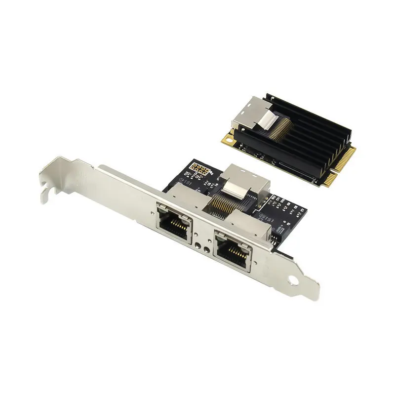 2 Vmesnik RJ45 MINI PCIE Dual Gigabit Ethernet Strežnik LAN mrežno Kartico s Čipom INTEL350AM2 10/100/1000Mbps Mpcie 1000m Adapter