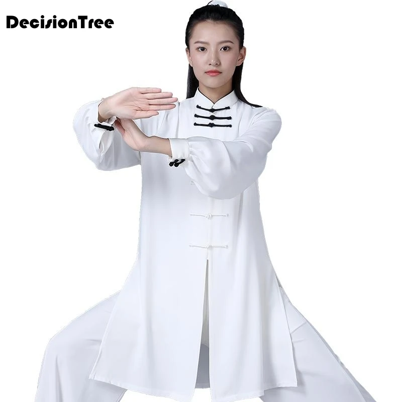2023 tai wing chun kung fu obleke wushu taiji borilne veščine uniforme oblačila wing chun bo ustrezala udobno joga set