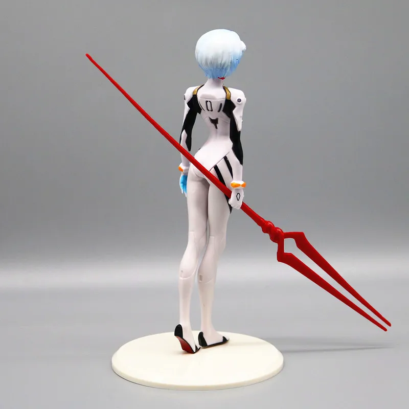 22 cm NEON GENESIS EVANGELION Ayanami Rei Kopje Boj Različica PVC Dejanje Slika Anime Zbirateljske Zbiranje Igrač Počitnice Darila