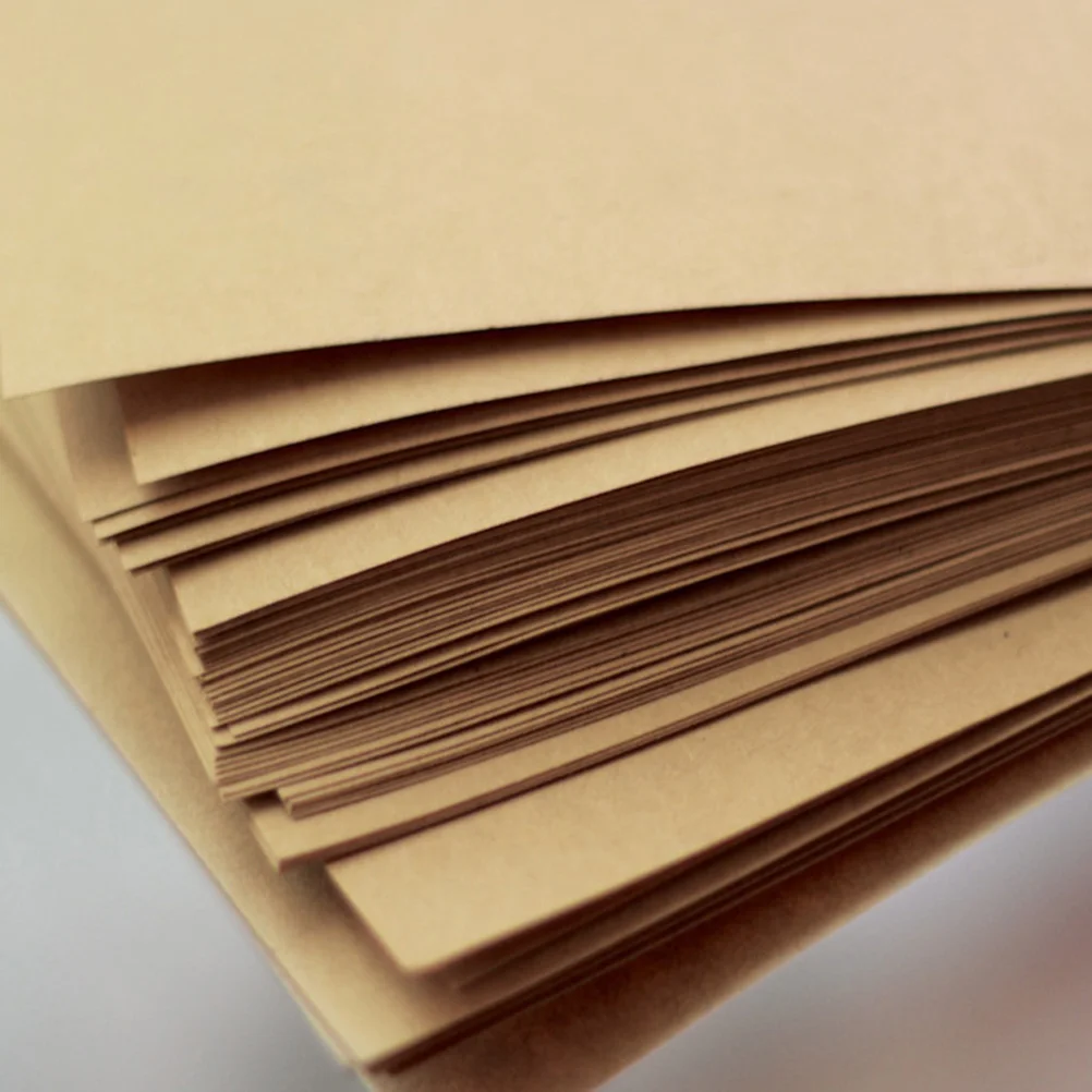 50 Listov 21x29cm A4 Prazno Kraft papir, Kraft Papir Retro pisalni Papir Letnik Letter Tiskovine (Teža 120 g)