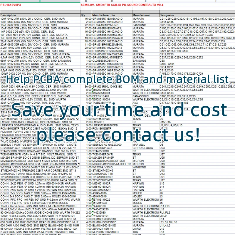 5Pcs/Veliko STM32G030C8T6TR 48-LQFP Pomoč PCBA Skupaj BOM In Materiala Seznama