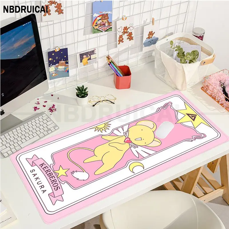 Anime Cardcaptor Sakura Vrh Kakovosti Edinstveno Namizje Pad Igra Mousepad Velikost Za Velike CSGO Igra Namizni RAČUNALNIK Prenosni računalnik