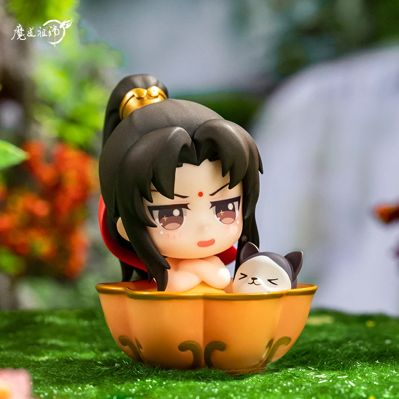 Anime MoDaoZuShi Slika Igrače Patriarha Čarobno Dao Poletje Pesem Q Različica PVC Model Wei WuXian Lan WangjJi Dekoracijo Otroci Darila