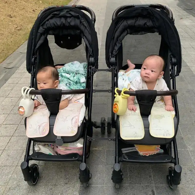 Baby Voziček Priključki Trajnega Blaga Univerzalni Twin Baby Voziček Priključek Ustreza Dežnik Sprehajalci Obrne Dvema Ločenima Sprehajalci