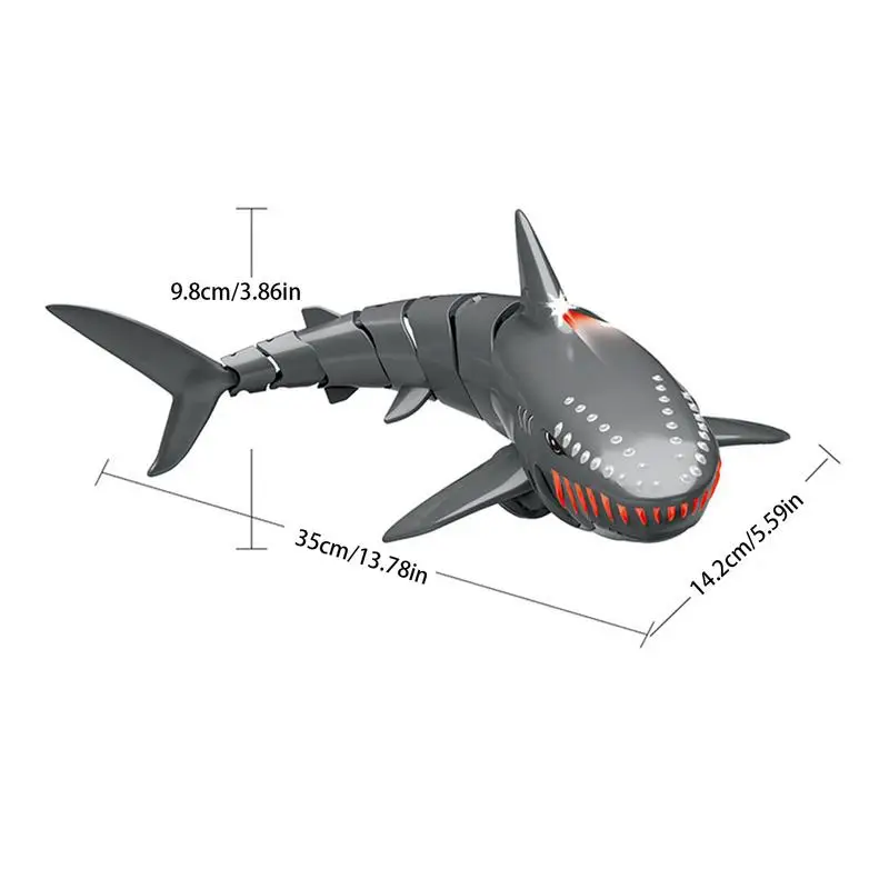Daljinski Nadzor Morskega Psa Čoln Igrača Visoke Hitrosti Nepremočljiva Daljinsko Shark Vodo, Vozila, Igrače Otroci Električni Morski Pes Igrača Za Bazenih In Jezerih