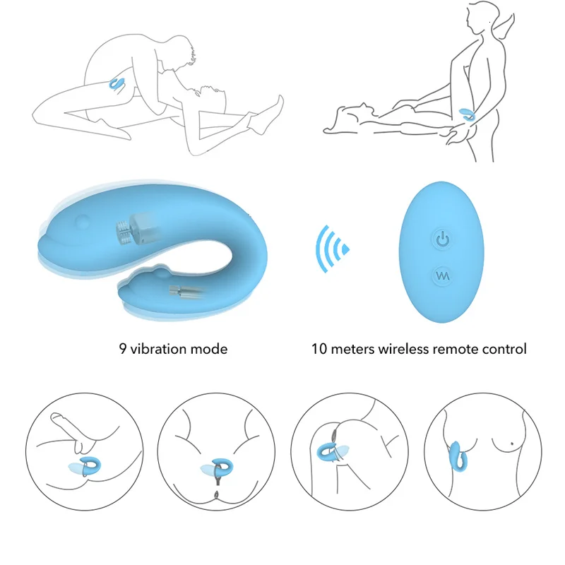 G-Spot Daljinsko Vibrator adult Sex Igrače za Žensko, Močan Dvojni Metulj z vibriranjem Klitoris stimulator Hlačke Vibe trgovina