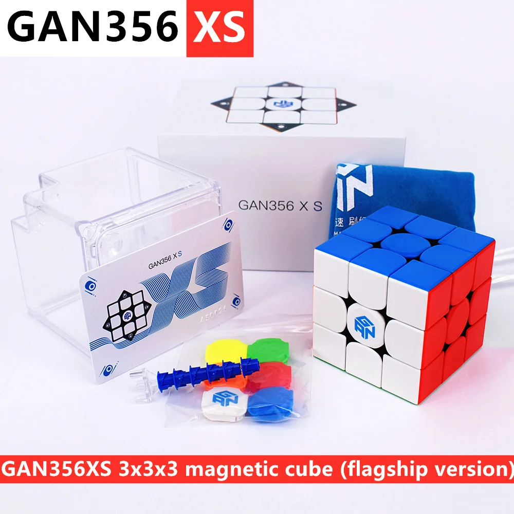 GAN356XS 3x3x3 Magnetni Magic Cube GAN356 XS Magnetni 3x3 Hitro Sestavljanke, Kocke, Gans 3x3x3 Kocka GAN356X S Cubo Magico GAN 356
