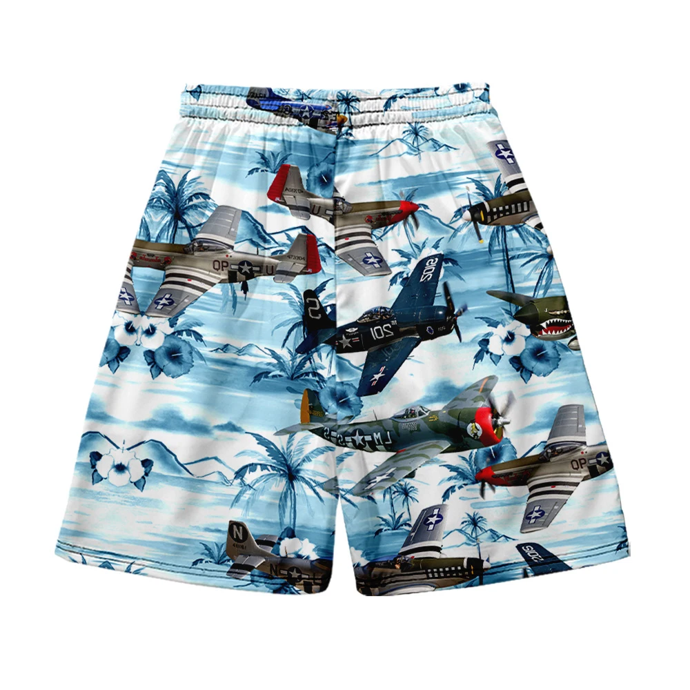 Hawaiian Beach Hlače za Moške in ženske oblačila 3D digitalni tisk priložnostne hlače Modni trend par Hlače