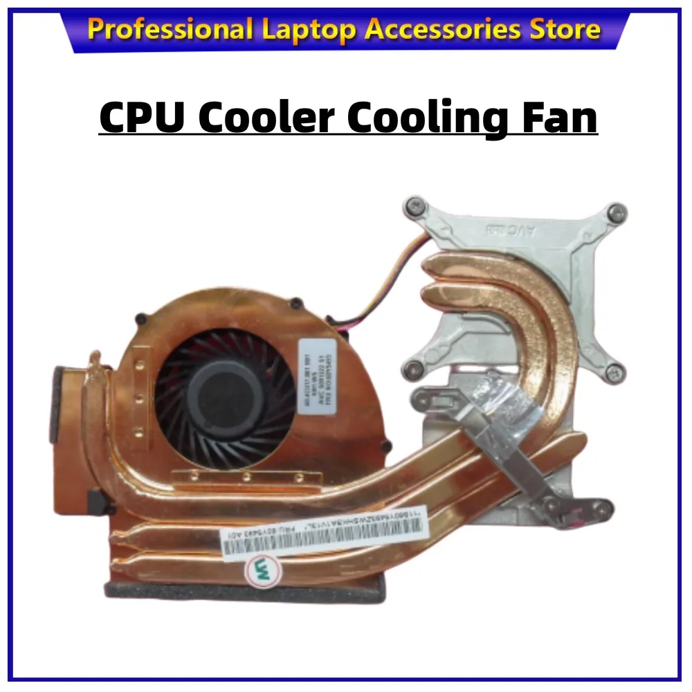 Hladilnik Fan/Heatsink UPORABLJA Za Lenovo, IBM Thinkpad W510 60Y5494 60Y5493 UDQFLPR01FFD E233037 Zvezek CPU Hlajenje Radiator
