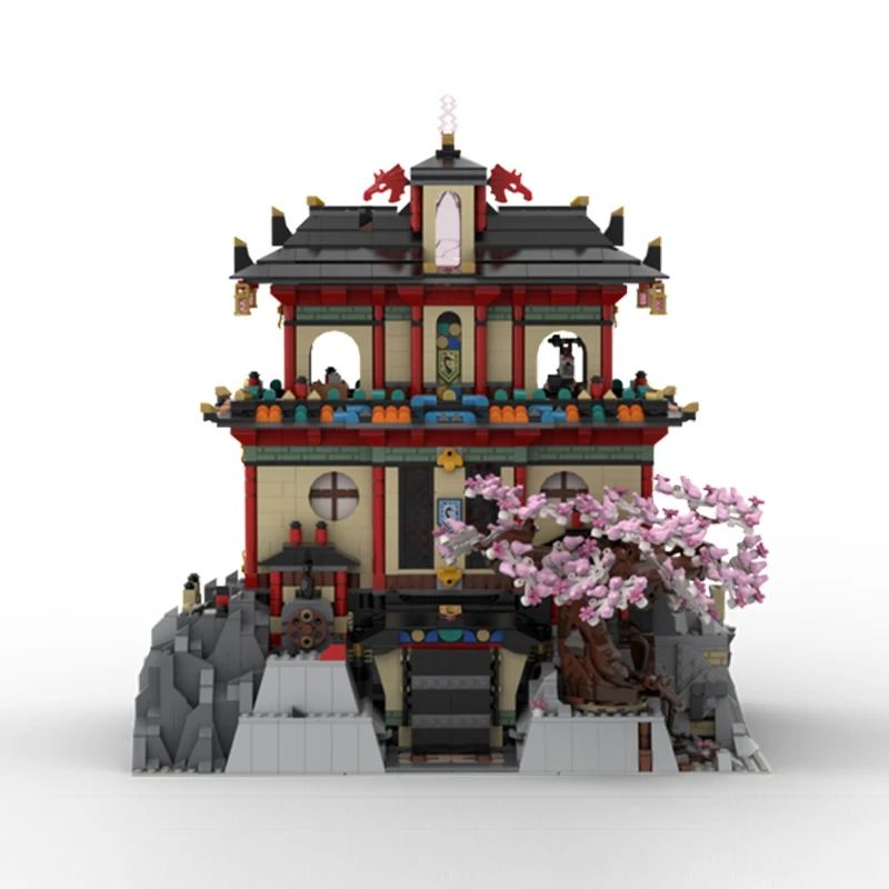 htmoc tradicionalnih tempelj hiša zmaj mesto Kitajske Arhitekture Gradnike Modela vratni lok) se vrednoti prehod Paviljon DIY Opeke Igrače