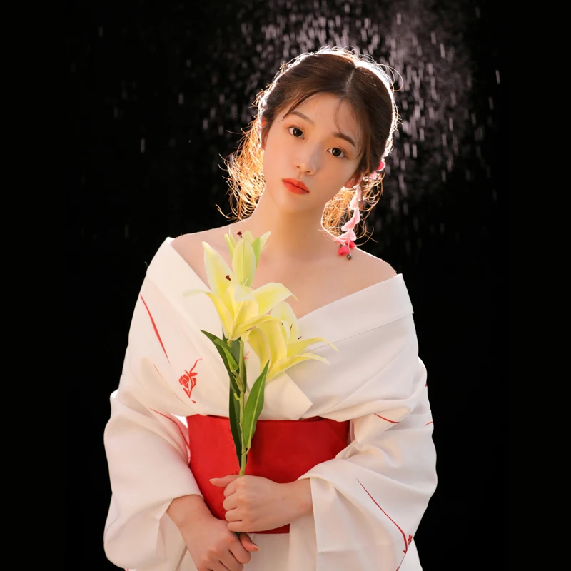 Japonski Tradicionalni Kimono Jopico Ženske Obleke Kopel Haljo Yukata Gejša Cosplay Oblačila Azijskih Uspešnosti Photoshooting