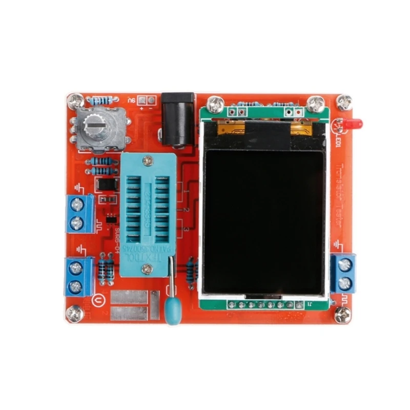 K0AC GM328 Tranzistor Tester DIY Merilnik Frekvence PWM Kvadratnih Barvni Zaslon Grafiko Diode Merilnik Kapacitivnosti