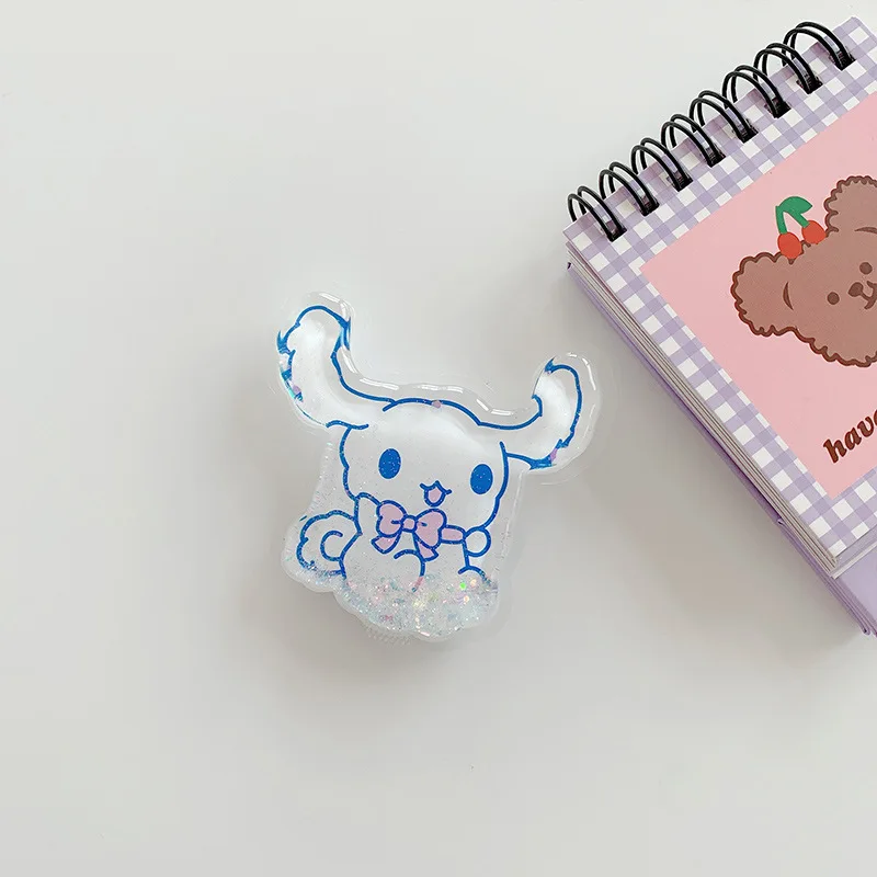 Kawaii Anime Sanrio Pozdravljeni Kittys Y2k Cinnamoroll Moja Melodija Kuromi Srčkan Gasbag Zabavno Podporo Živim Nosilec Za Telefon