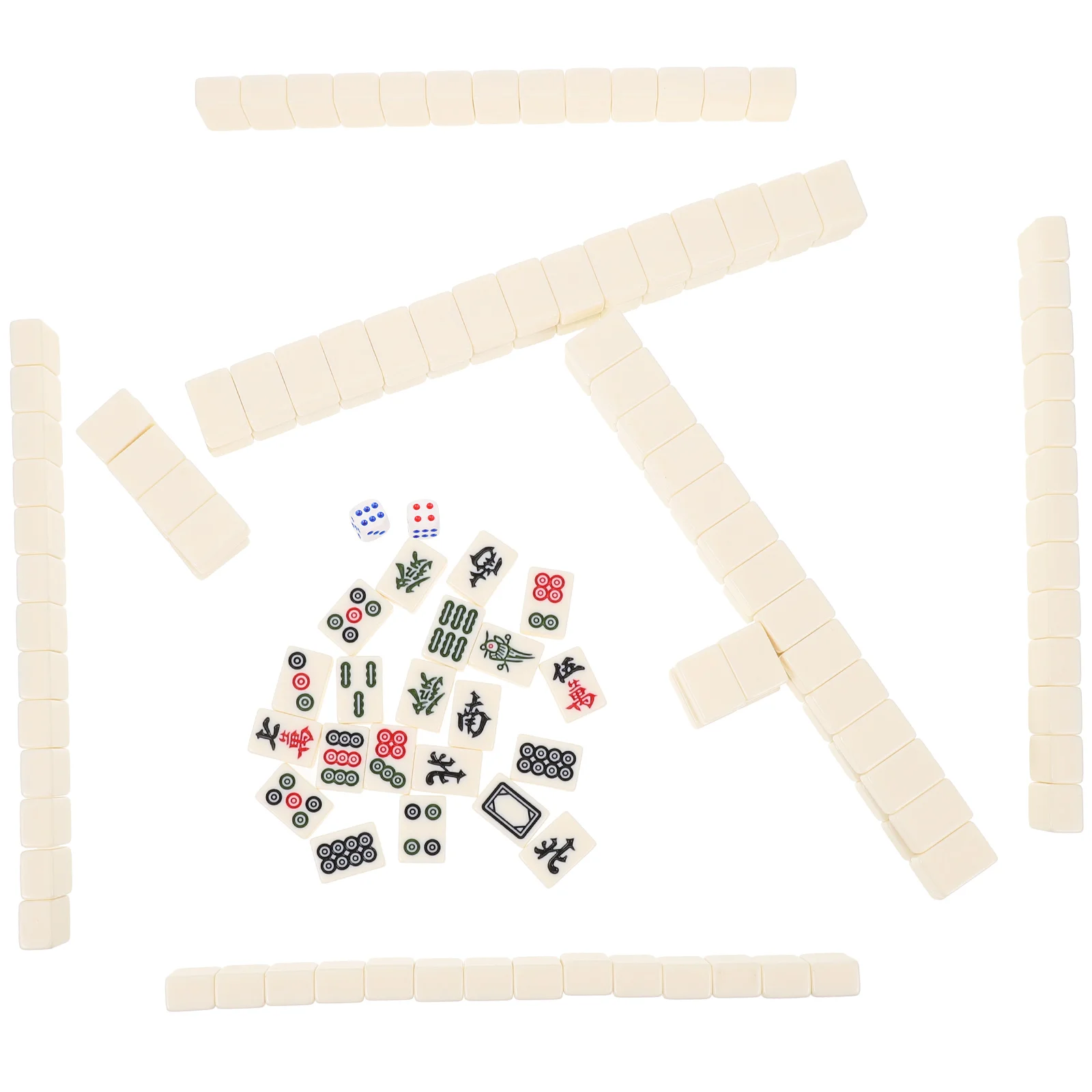 Kitajski Mahjong Ploščice Igrače: Kitajski Mahjong Igro Krovu z Škatla za Shranjevanje za Potovanje Stranka Družino Igre, namizne igre