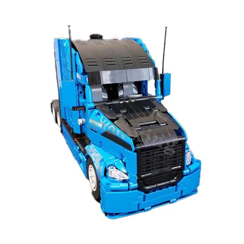 Klasična MOC-103534 Super Tovornjak Tovora Puzzle gradniki 2105PCS Primerna za 42123 Otroci Gradnik Igrača Darilo za Rojstni dan