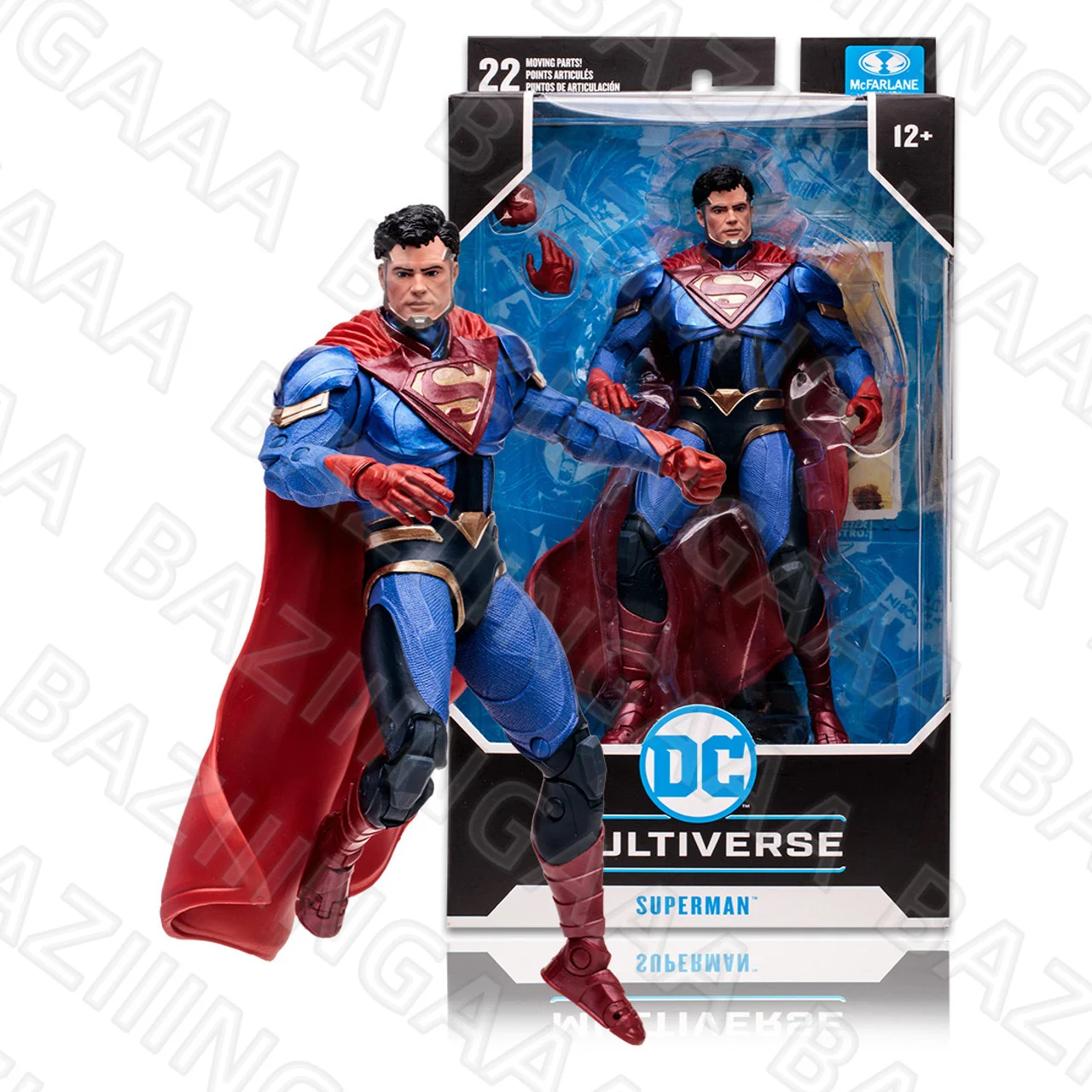 McFarlane Igrače Superman (Krivic 2) 18 cm Dejanje Slika Lutka Igrače za Otroke DC Multiverse Model Garaža Kit