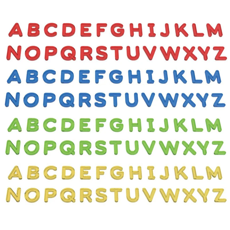 Montessori Pregleden Alfanumerična Črkovanje Besede Igro Rainbow Velike/Male Črke Angleške Črke Aritmetične Učne Akademski
