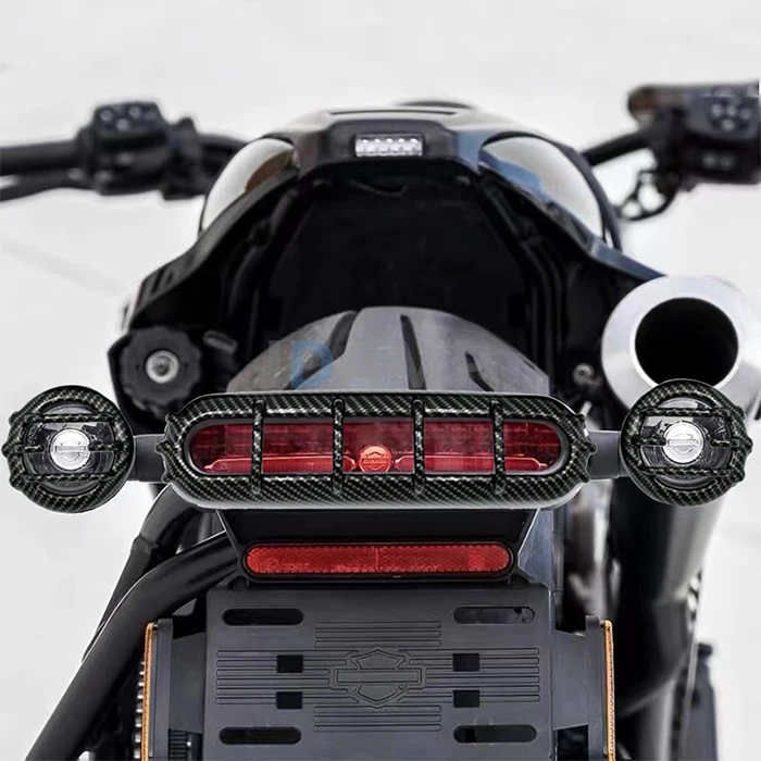 Motorno kolo Dodatki Spredaj Zadaj Obrnite kazalnik Vključite Signal Ploščo Kritje Trim Kritje Za Harley Sportster S 1250 RH 2021-2022