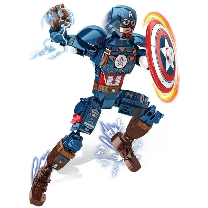 Nov Izdelek Groot Varuhi Galaxy Drevo Človek Model Avengers Zavezništvo Gradnik Mech DIY Igrača za Otroke Sestavljeni Igrače