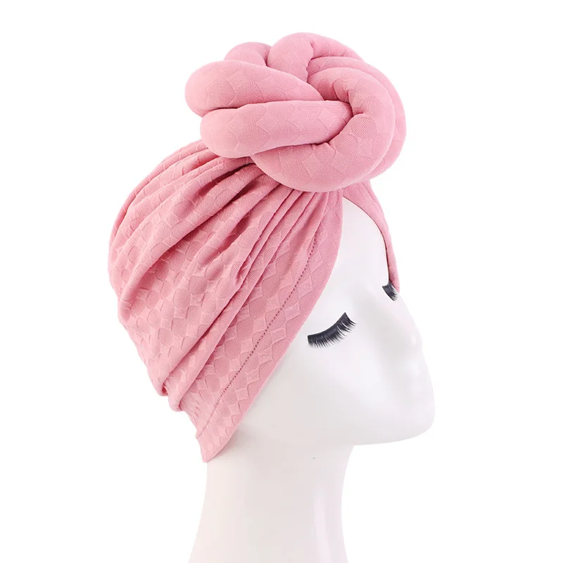 Nova Zasnova Mehko Afriške Turban Hidžab Kape za Ženske afriške Glavo obloge Bonnet Headscarf Hidžab 12pieces LY609-2