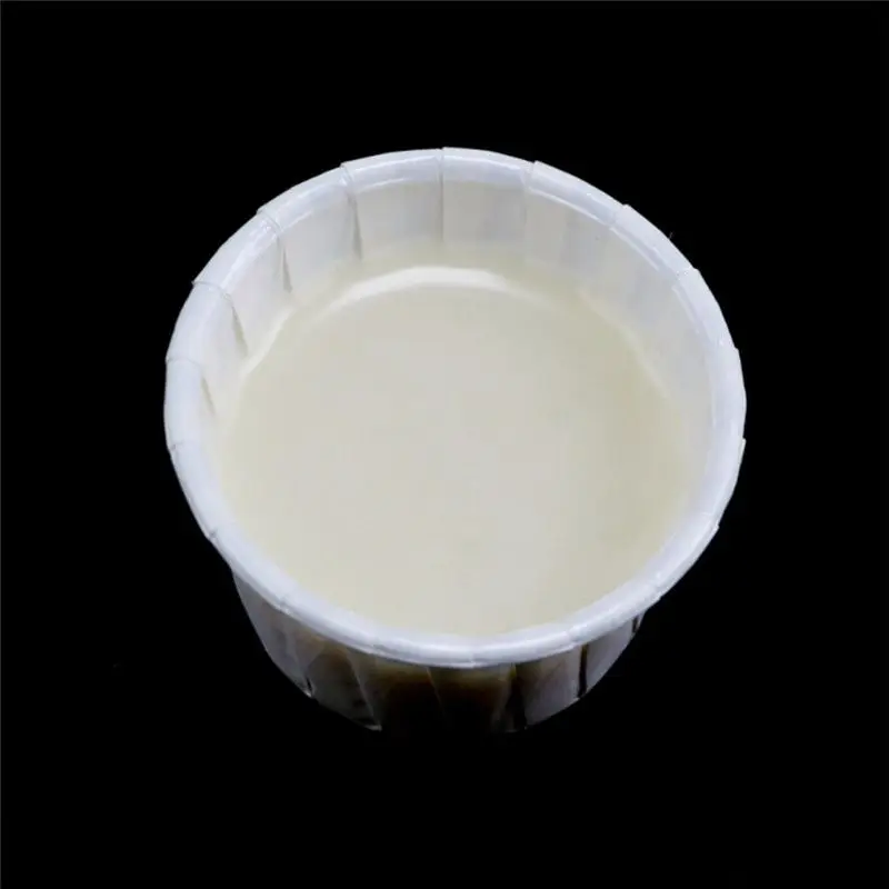 NOVO-100 kozarcev Papir Pokal Nos Las, Obraza, Odstranjevanje Dlak Vosek Bean Posodo Torto Pladenj za Papir Skledo Taljenje Voska Sladoled Organizator