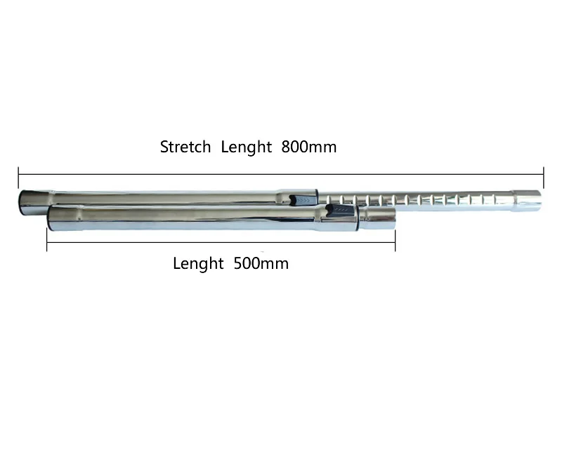Original OEM,sesalnik stretch/razširi Kovinski chrome cevi/cevi,Za (čopič notranje 32mm) ,sesalnik deli