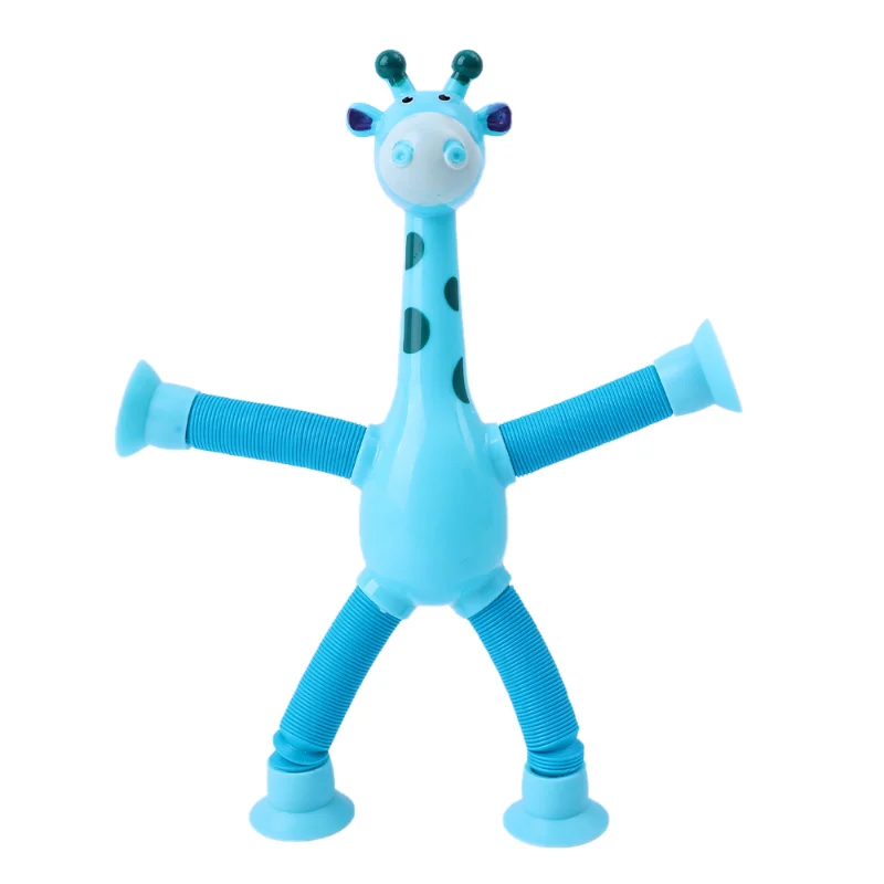 Otrok Sesalni Žirafa Igrače Olajšave Teleskopsko Žirafa Igrača Senzorično Meh Igrače Anti-stres Stisnite Igrača Igrača Kawaii